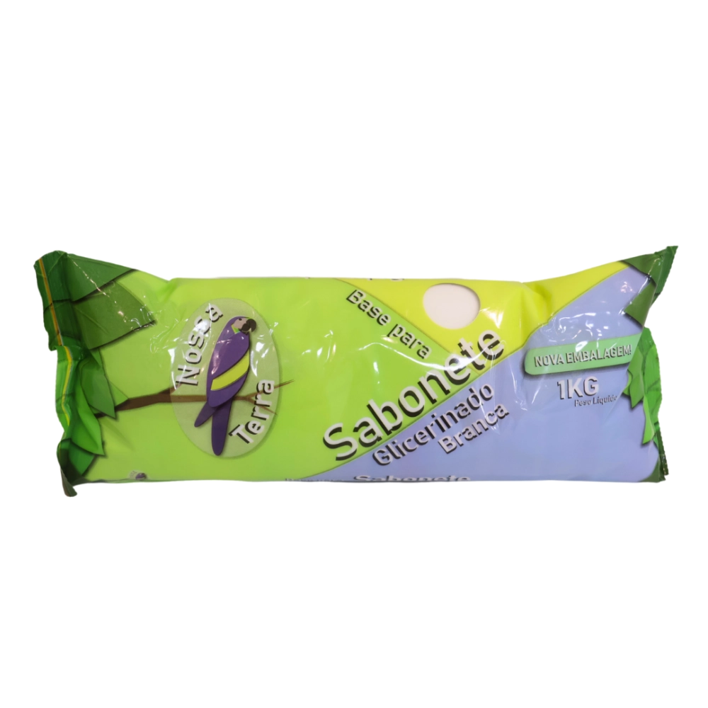 Base Sabonete Glicerinado Branca Nossa Terra 1kg