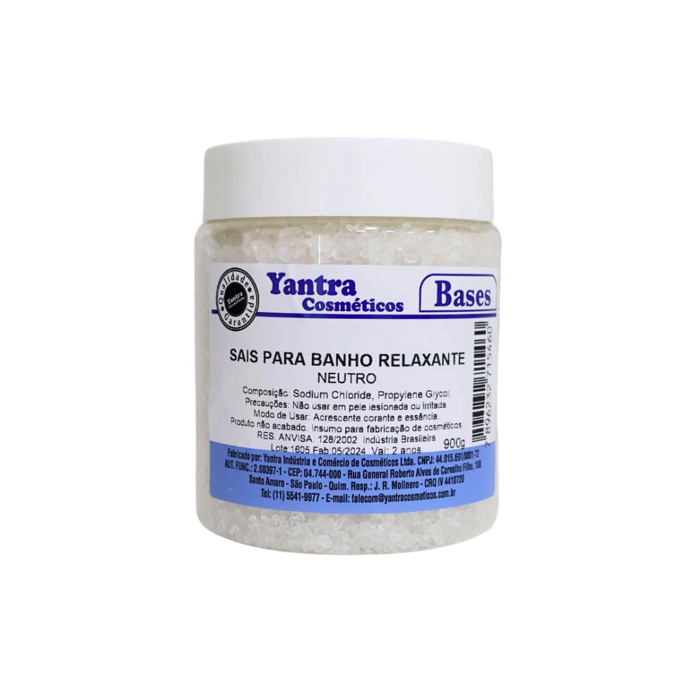 Base Sais De Banho Grosso Neutro 900grs