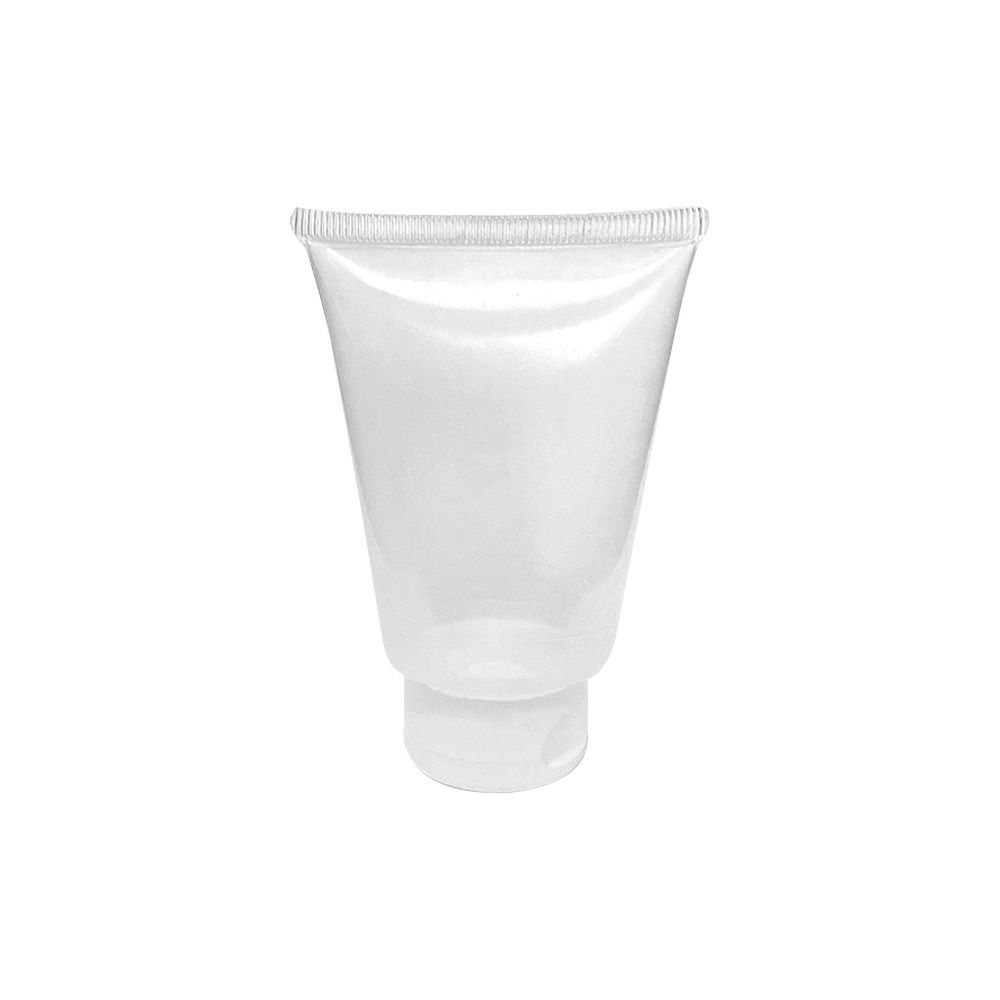 Bisnaga de plástico 60g c/ tampa flip top branca