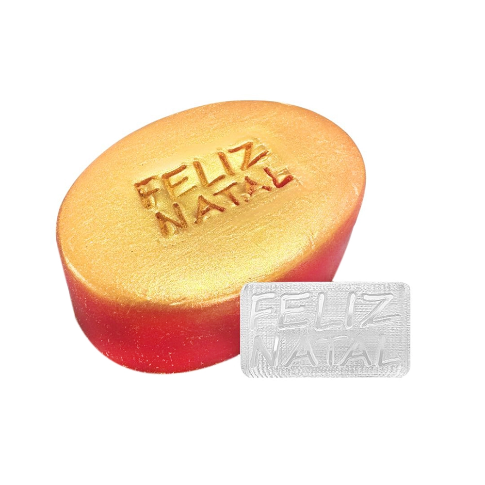 Carimbo de Acrílico Feliz Natal