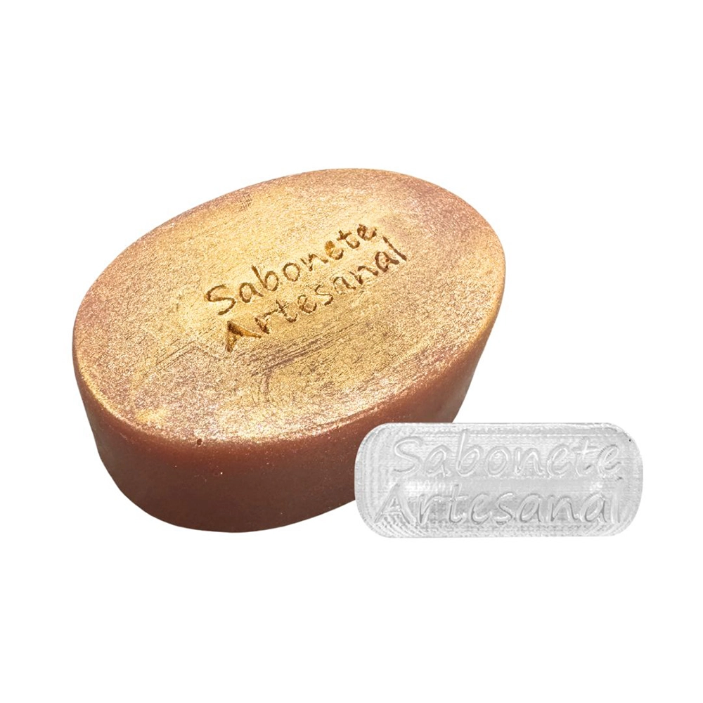 Carimbo de Acrílico Sabonete Artesanal