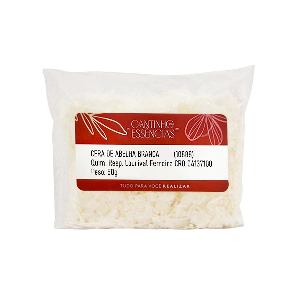 Cera de abelha branca 50g