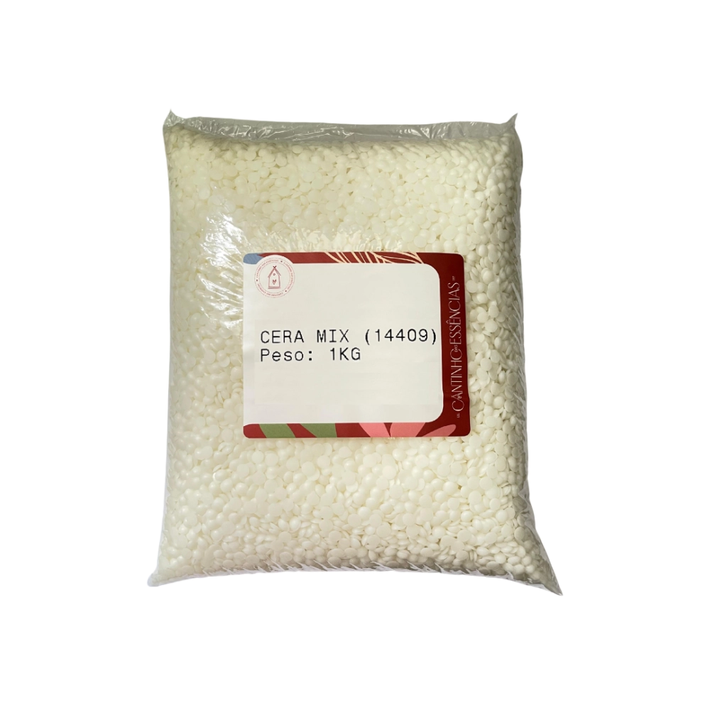 Cera Eco Mix - Parafina de soja - Pacote c/ 1kg