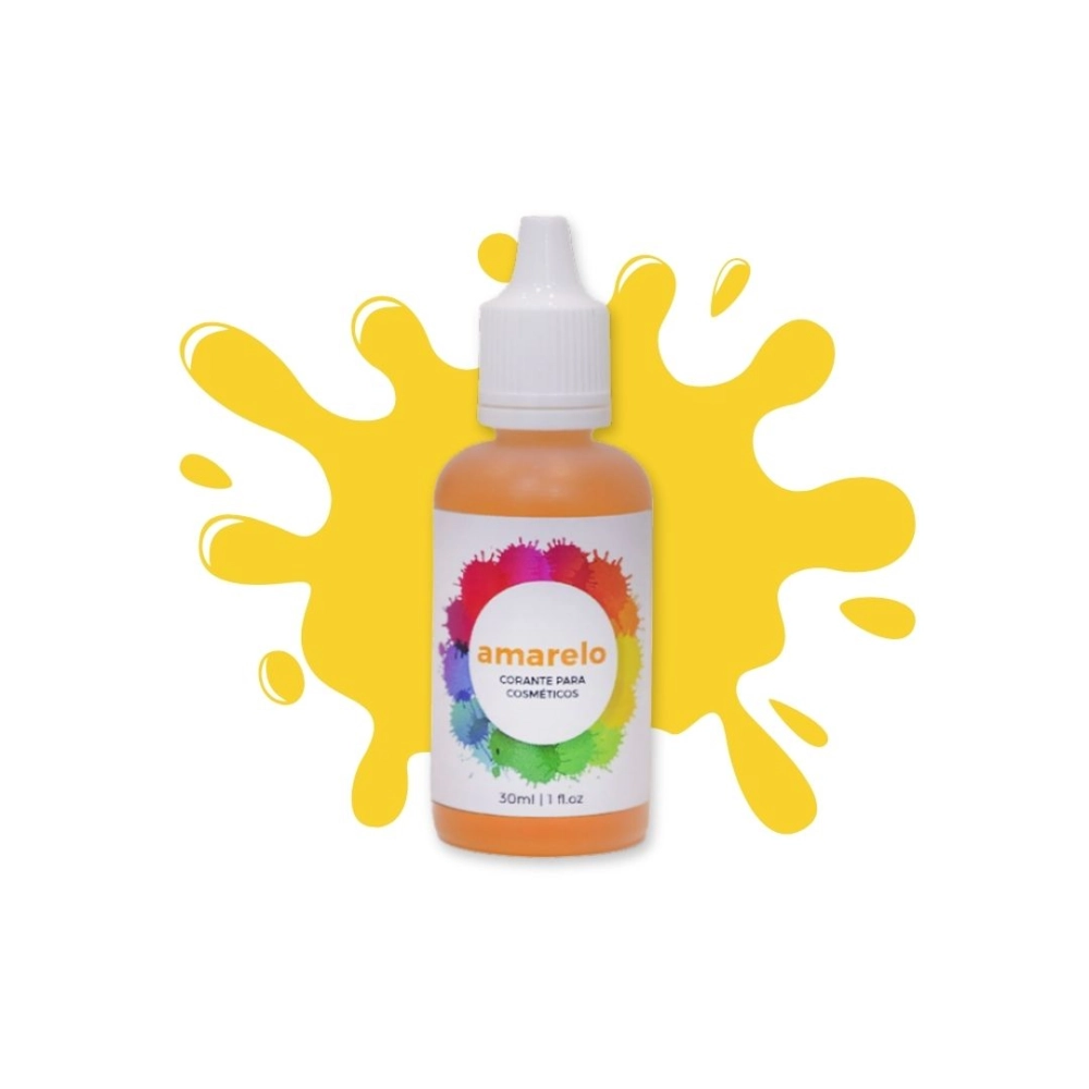 Corante Cosmético Amarelo 30ml