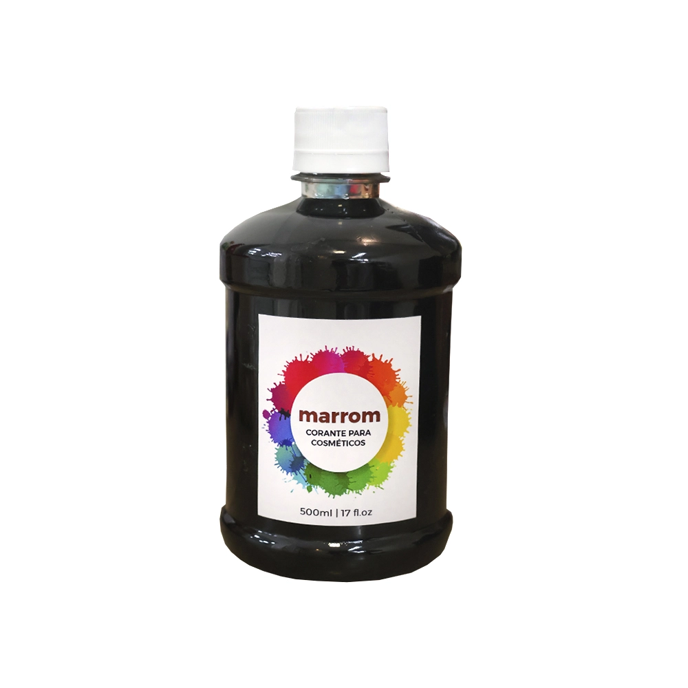 Corante Cosmético Marrom 500ml