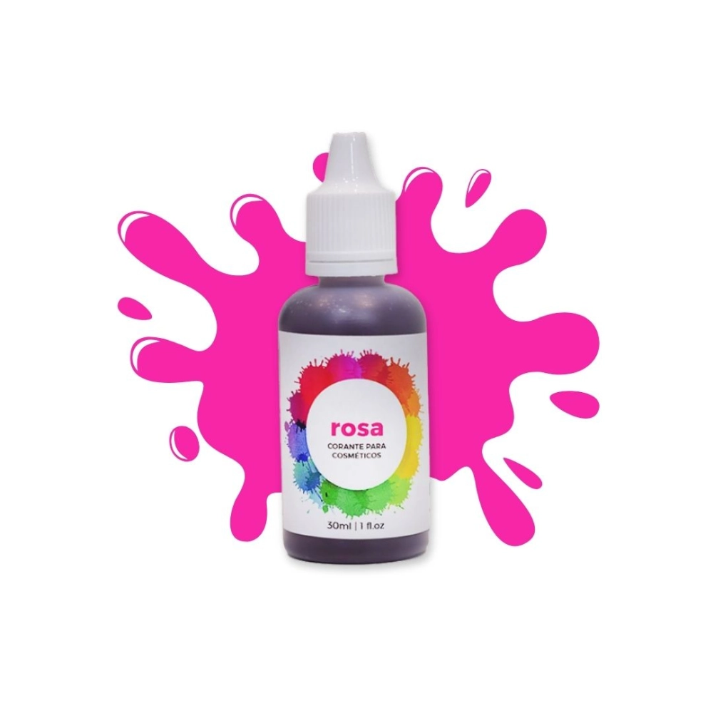 Corante Cosmético Rosa 30ml