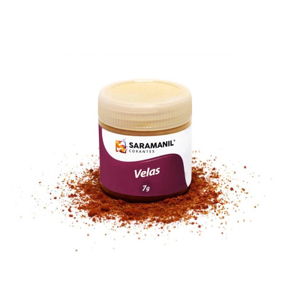 Corante p/ Vela em pó Castanho terra 7g