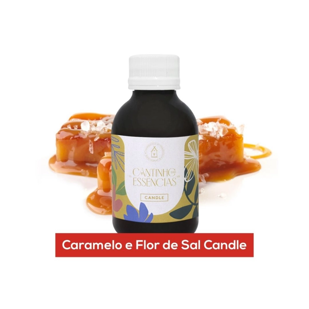 Essência Caramelo e Flor de Sal Candle 100g