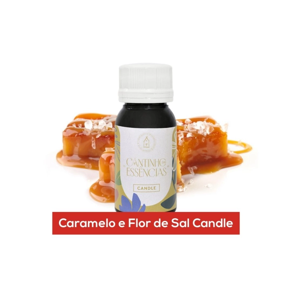 Essência Caramelo e Flor de Sal Candle 30g