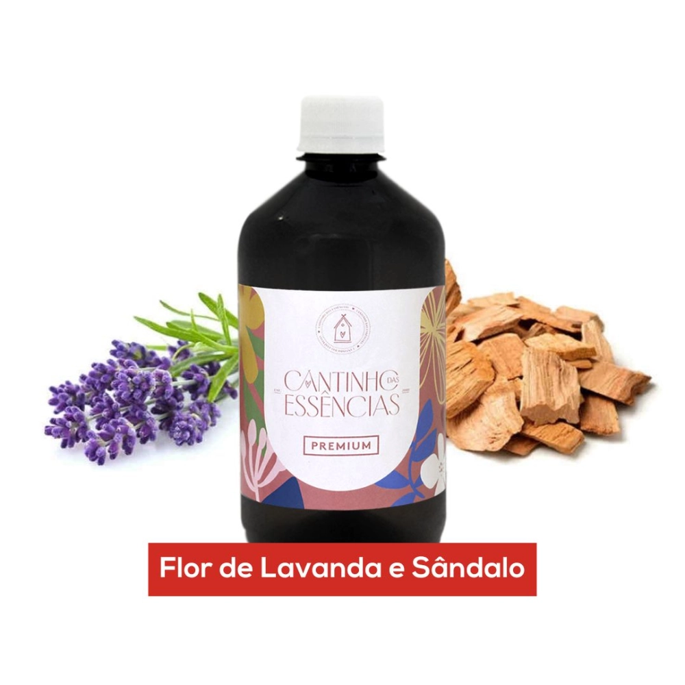 Essência Flor de Lavanda e Sândalo 500g