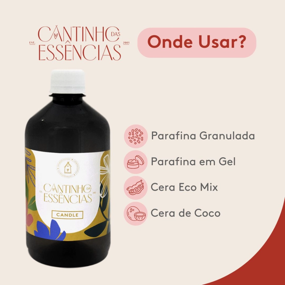 Essência Flores Delicadas Candle 500g