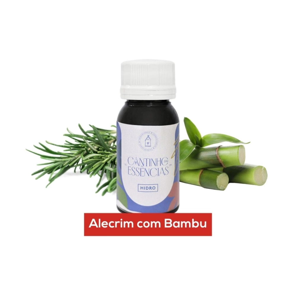 Essência Hidrossolúvel Alecrim com Bambu 30g