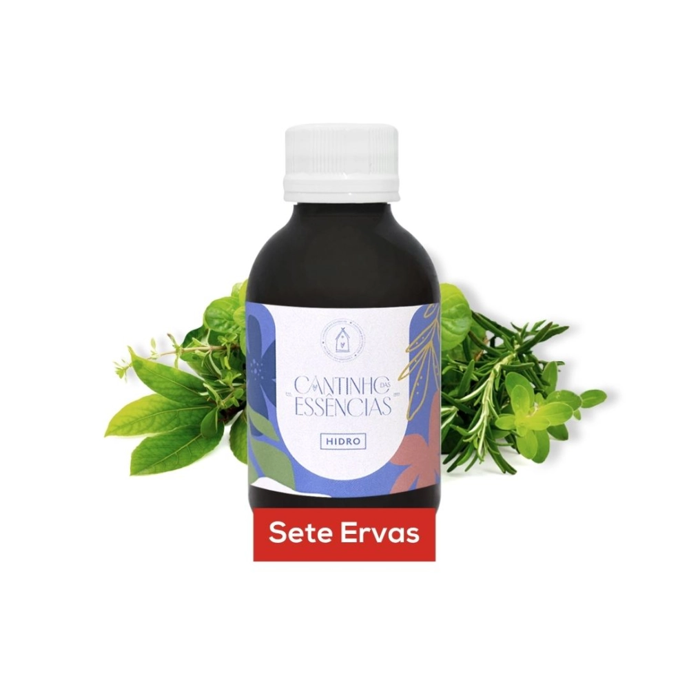 Essência Hidrossolúvel Sete Ervas 100g