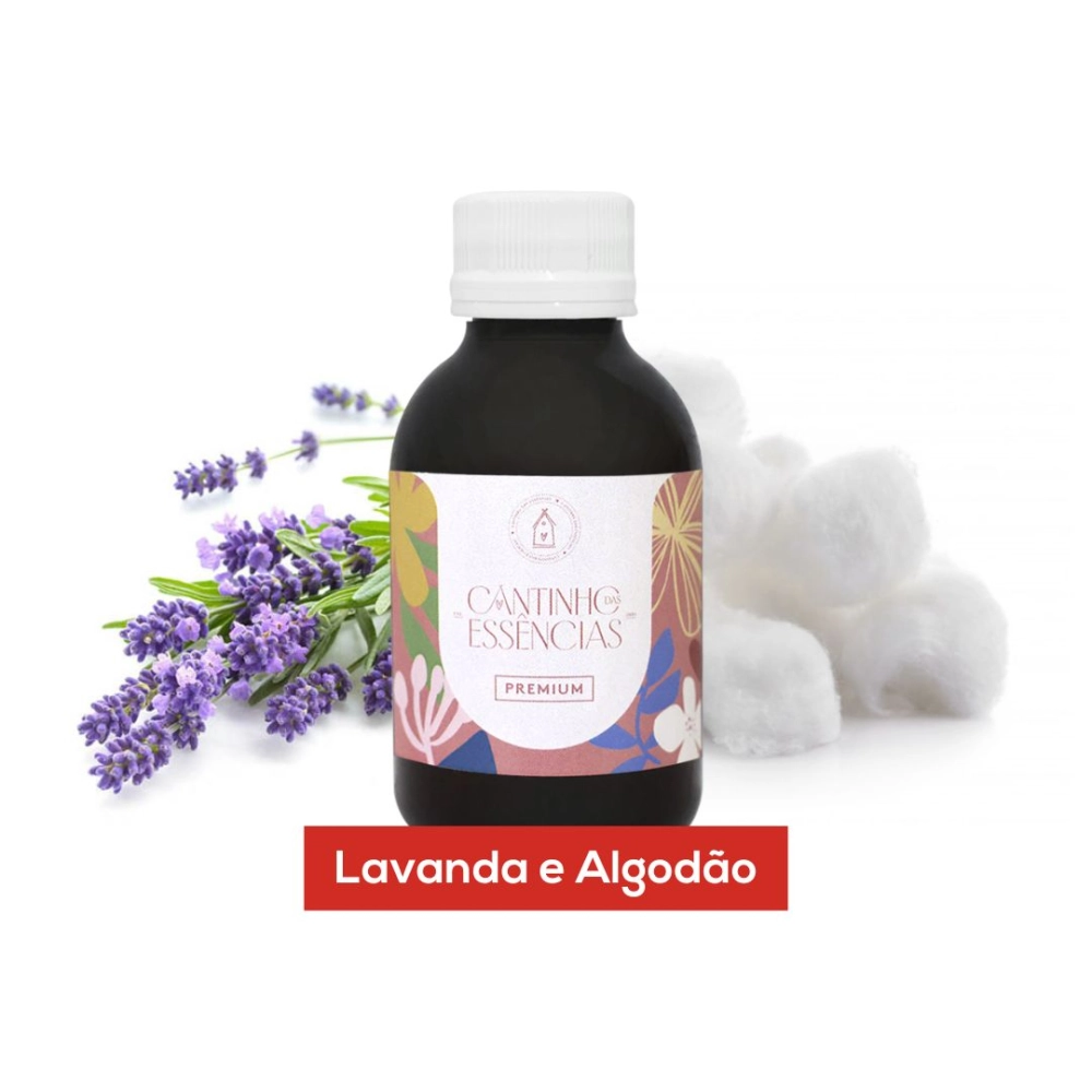 Essência Lavanda e Algodão 100g