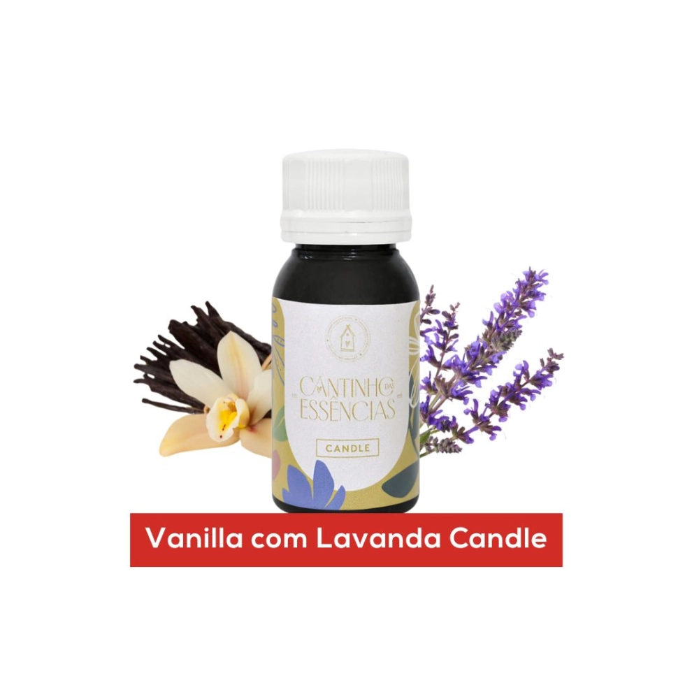 Essência Vanilla com Lavanda Candle 30g