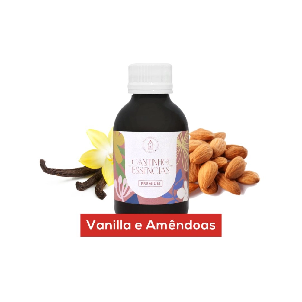 Essência Vanilla e Amêndoas 100g
