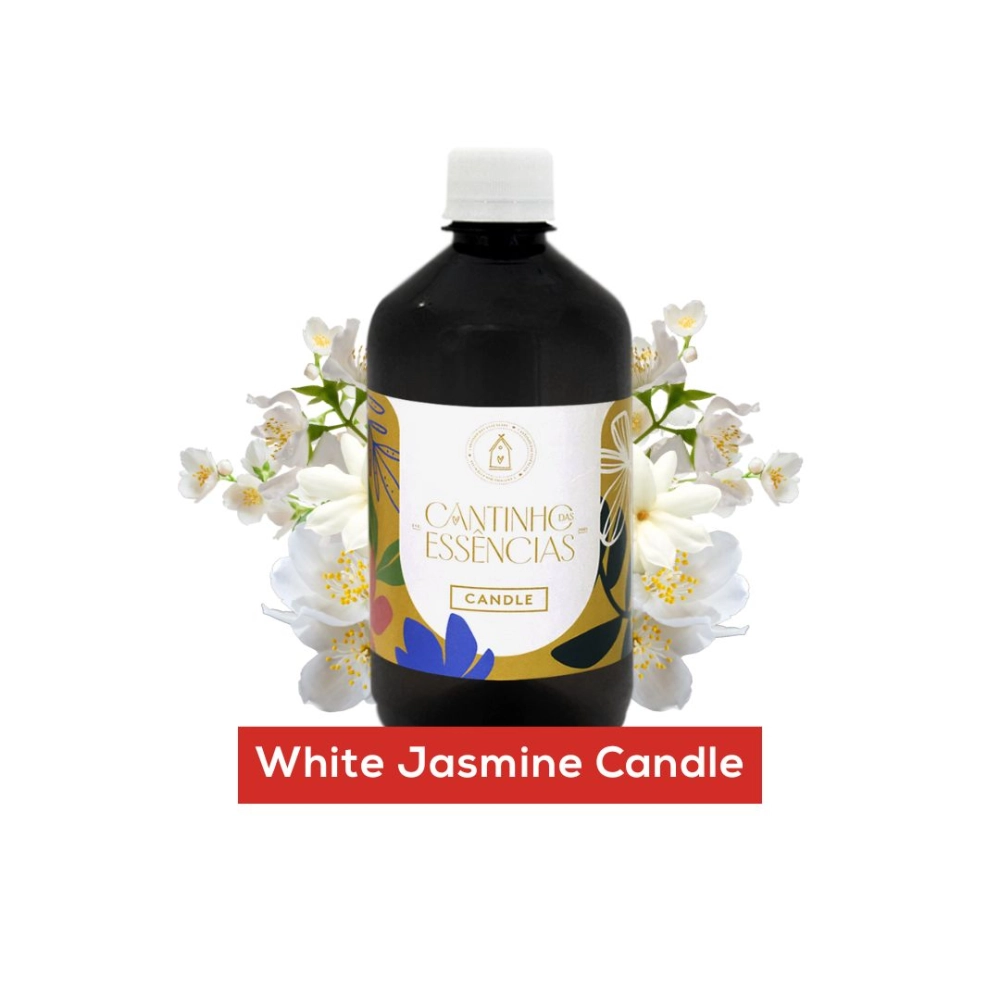 Essência White Jasmine Candle 500g