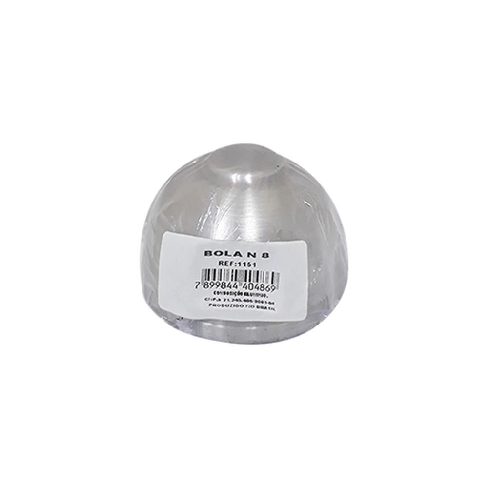 Forma de Alumínio bola n°08