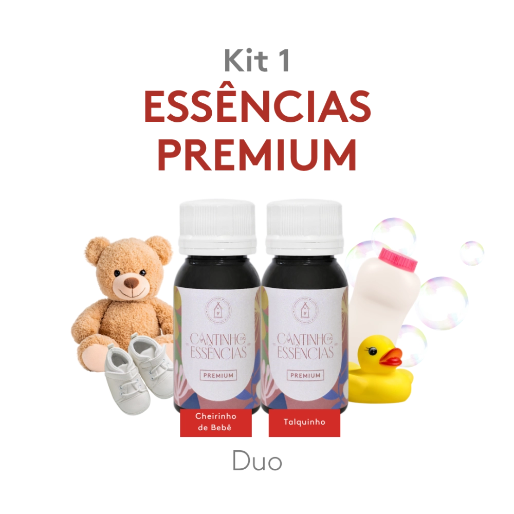Kit 1 Essências Premium DUO 30g