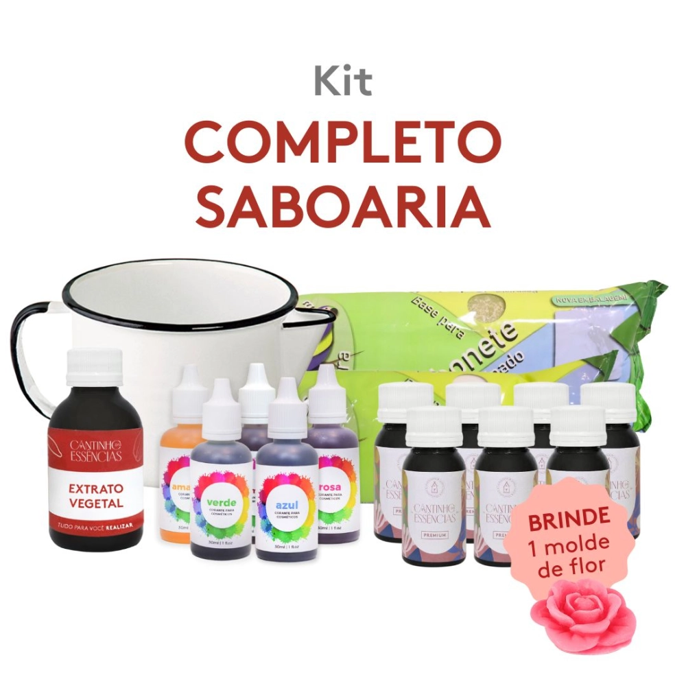 Kit Completo para Saboaria Artesanal 2