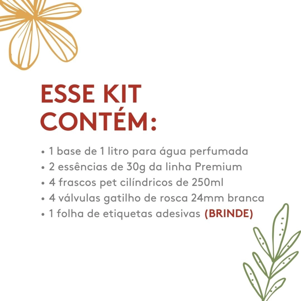 Kit Água para Lençois Bambu Dreams