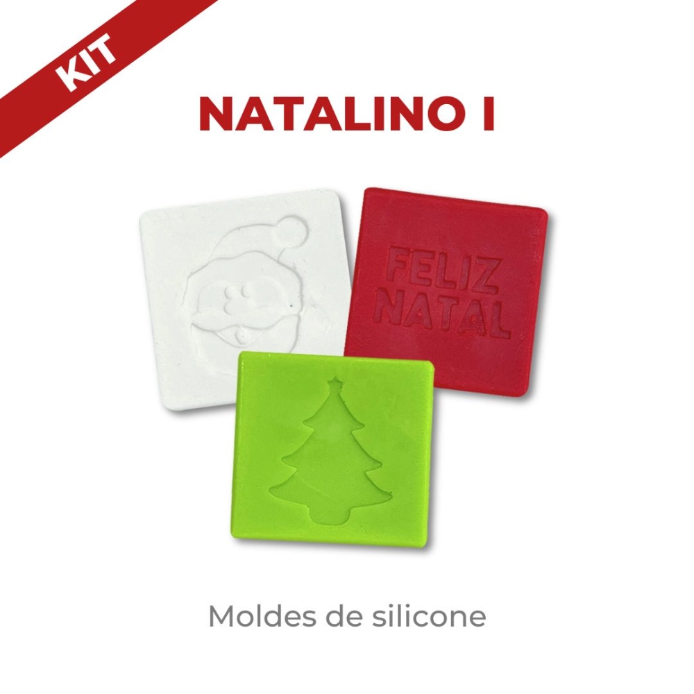 Kit Molde De Silicone Natalinas I