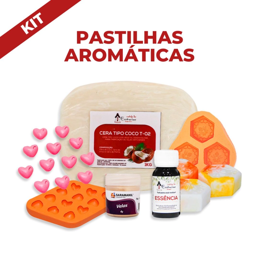 Kit Pastilhas Aromáticas
