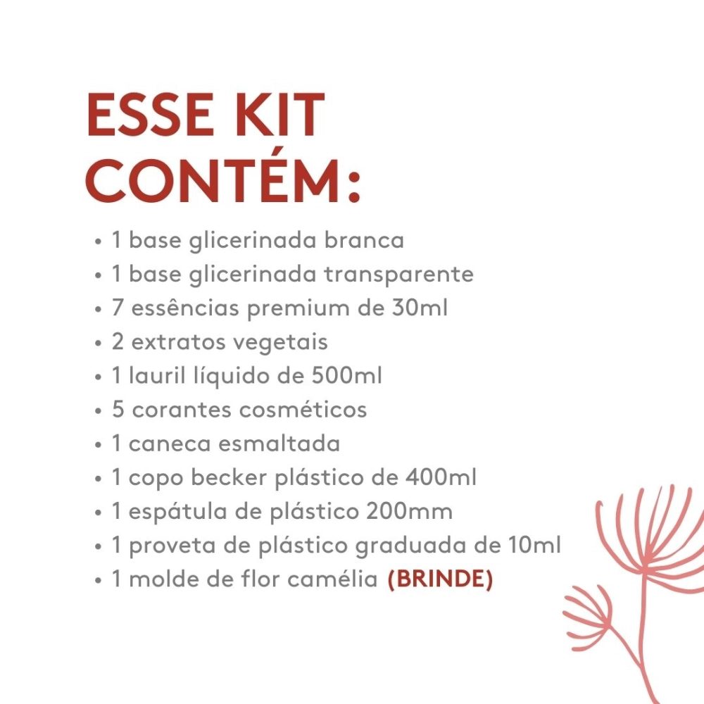 Kit Premium para Saboaria Artesanal