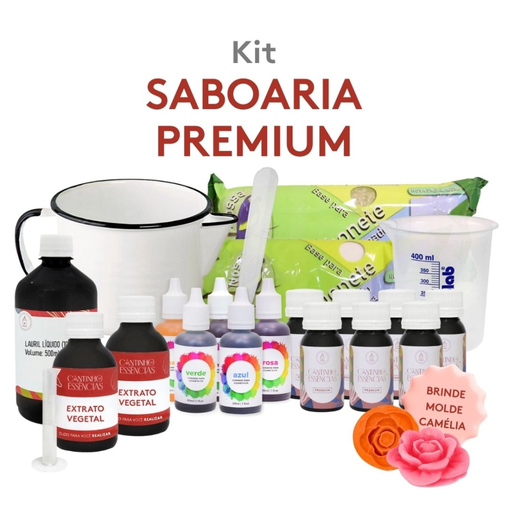 Kit Premium para Saboaria Artesanal