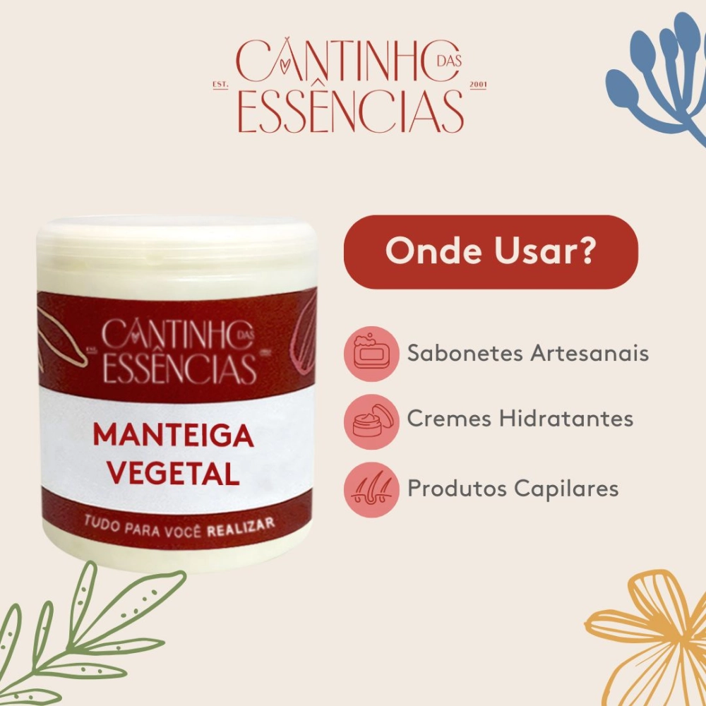 Manteiga Vegetal de Cacau 500g
