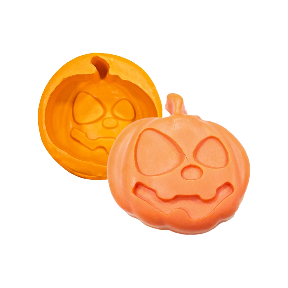 Molde De Silicone Abóbora Halloween Jack