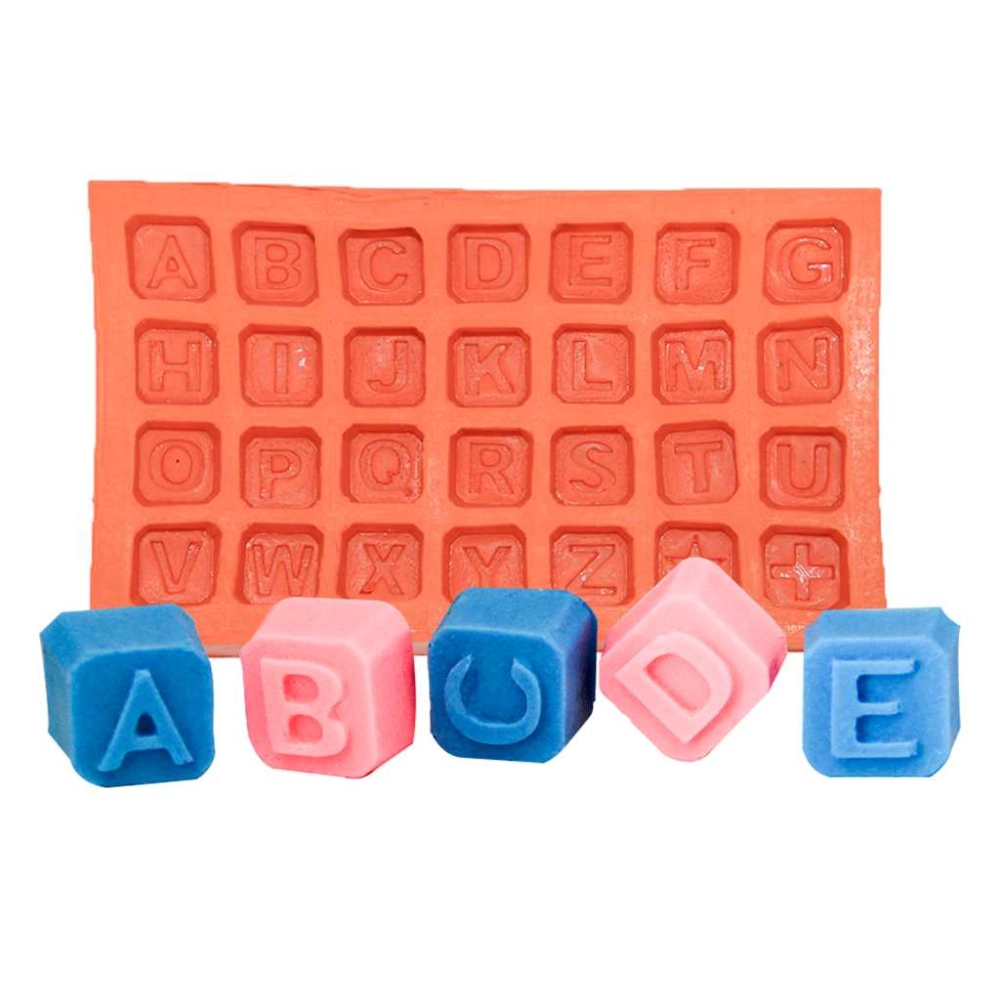 Molde De Silicone Abecedário