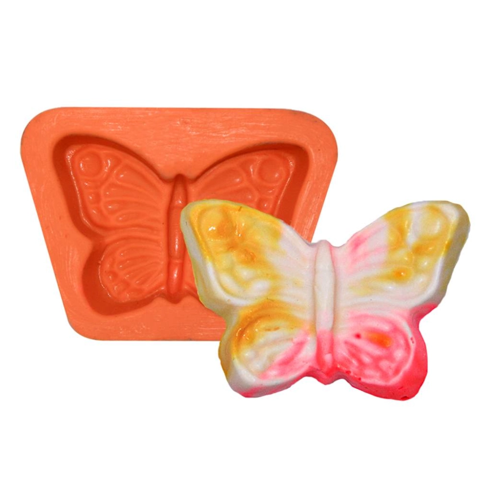 Molde De Silicone Borboleta Média