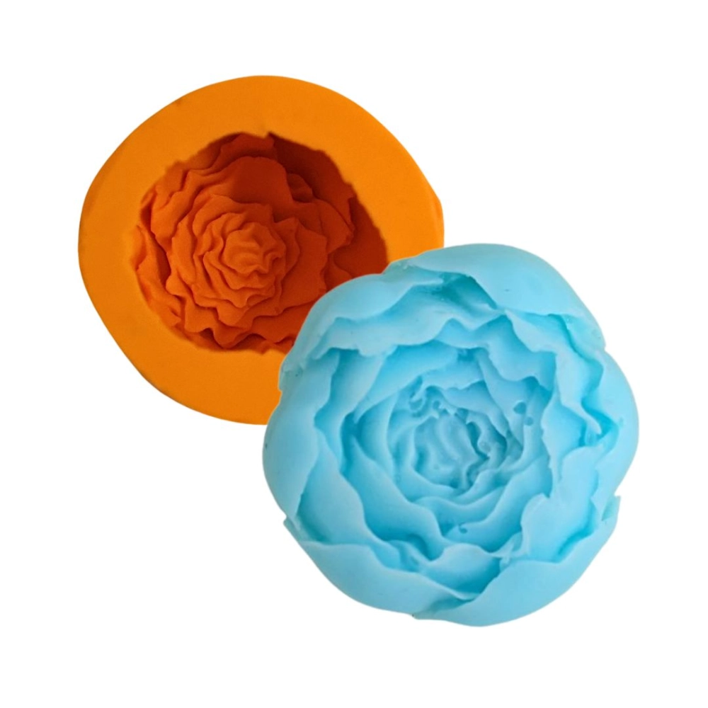Molde De Silicone Botão De Peônia