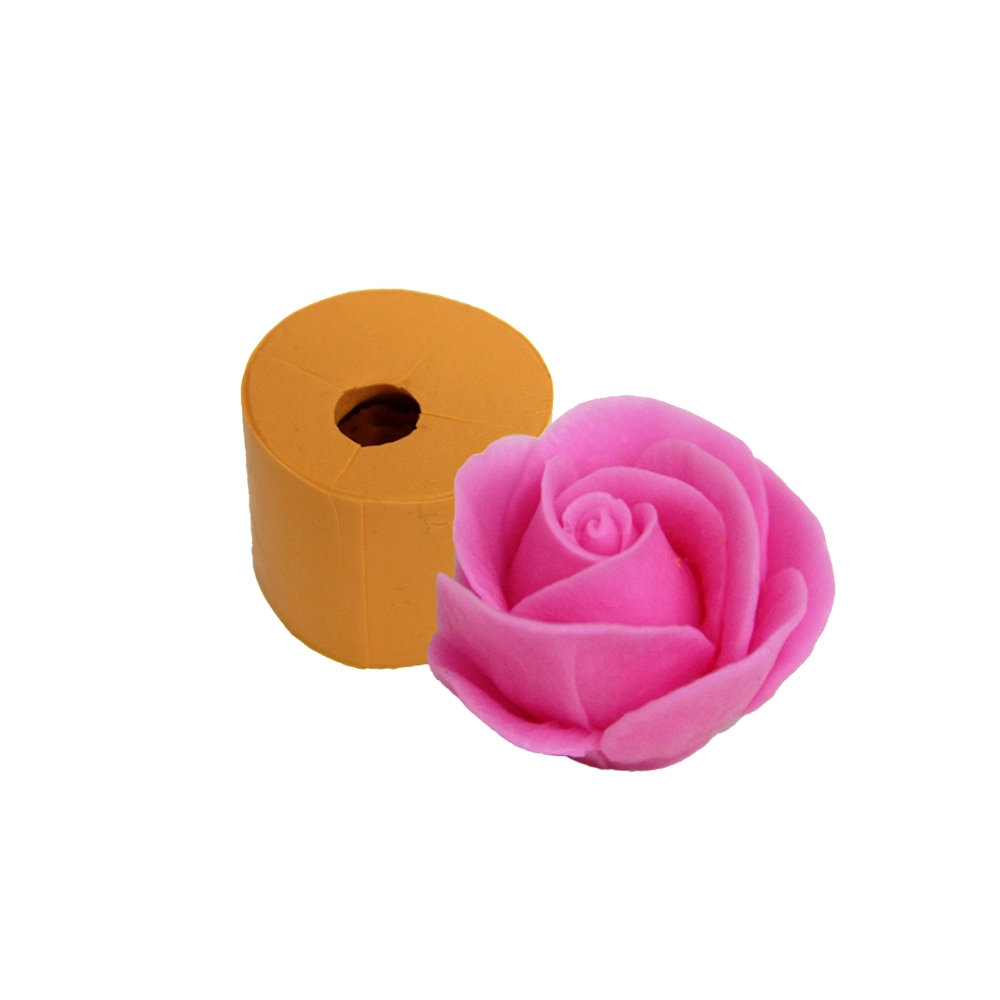 Molde De Silicone Botão De Rosa Perfeita M