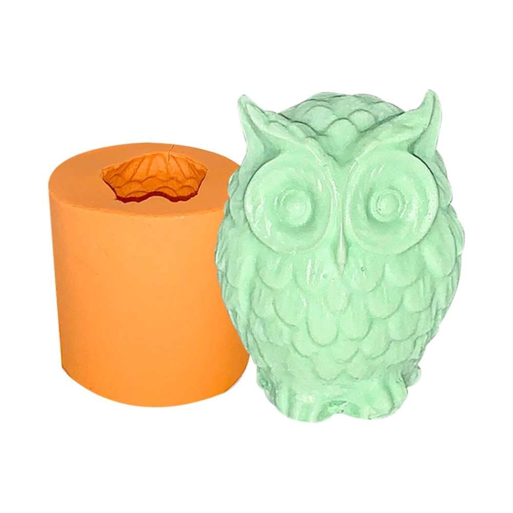 Molde De Silicone Coruja Pequena 3d