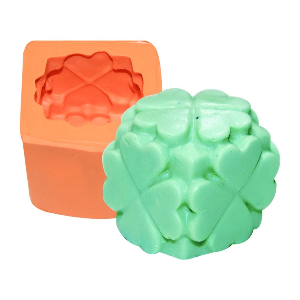 Molde De Silicone Cubo Trevo