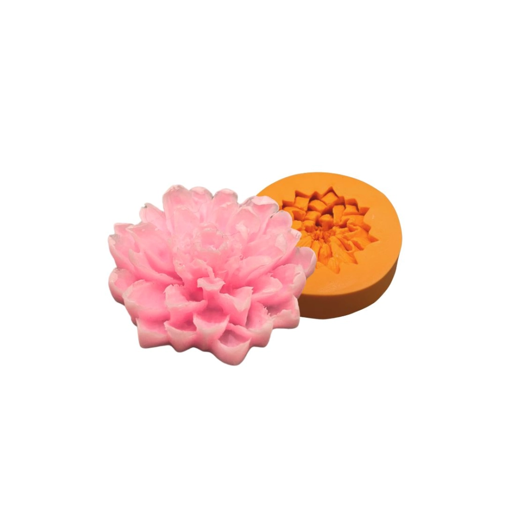 Molde De Silicone Flor De Lótus Pequena