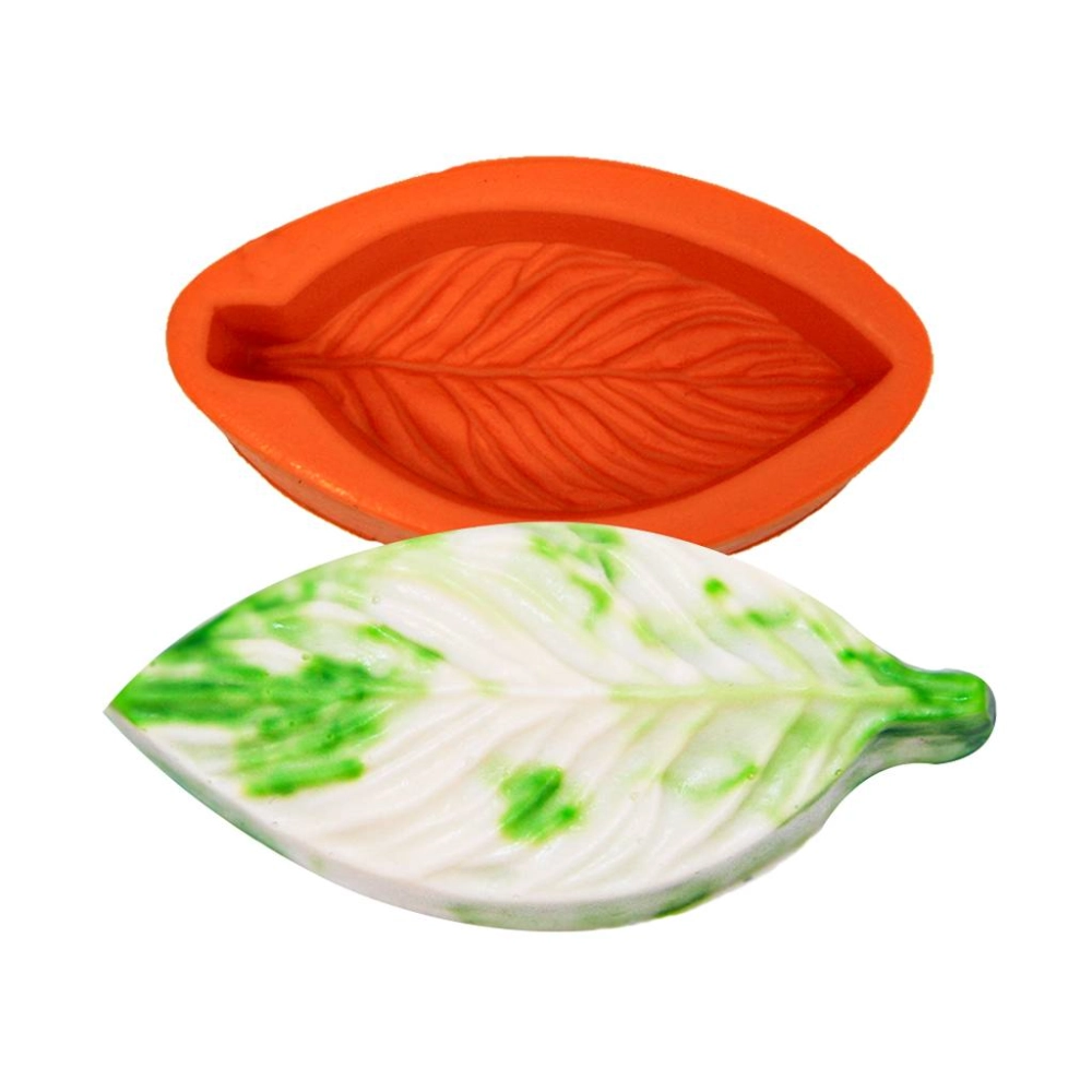 Molde De Silicone Folha Frisada