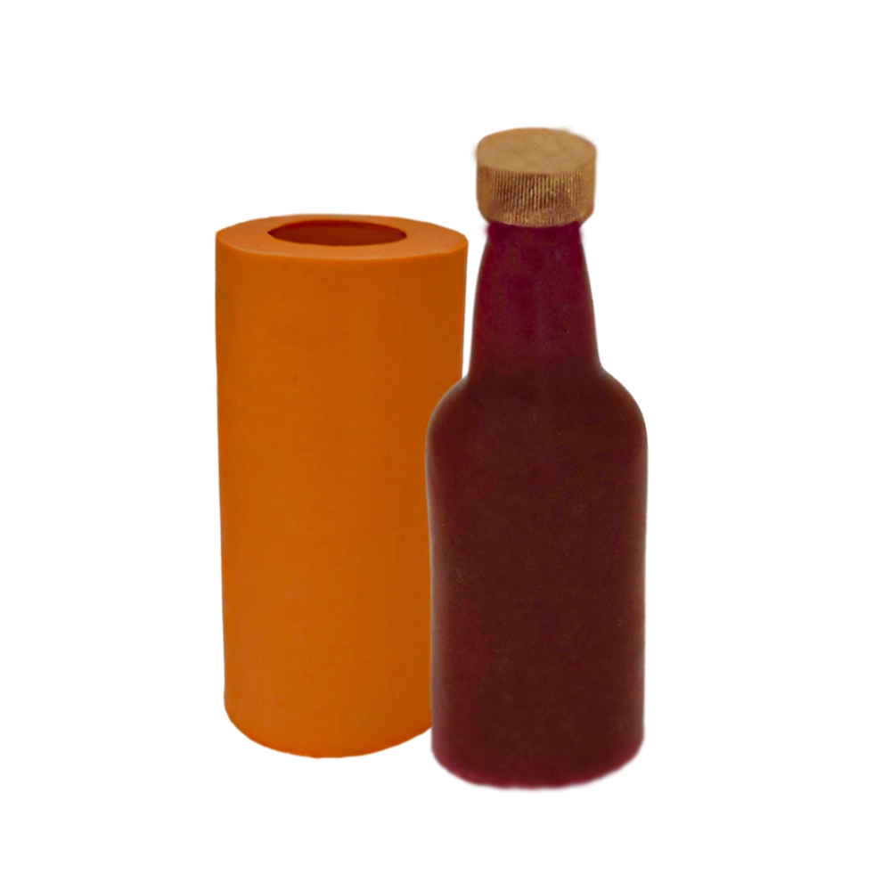 Molde De Silicone Garrafa De Vinho