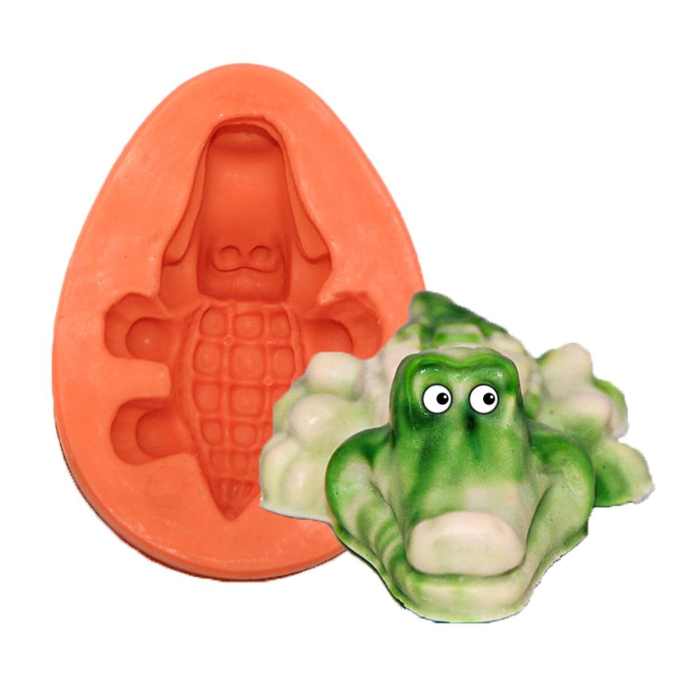 Molde De Silicone Jacaré P