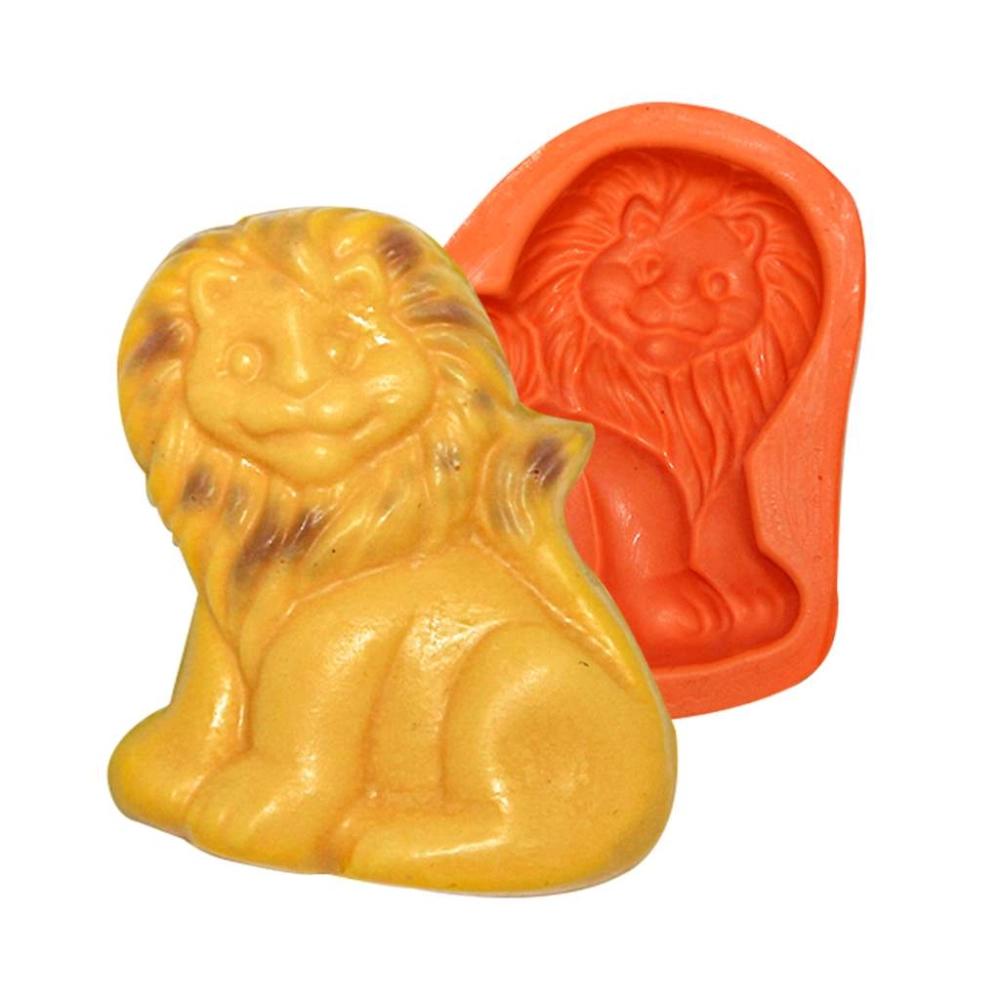 Molde de silicone Leão