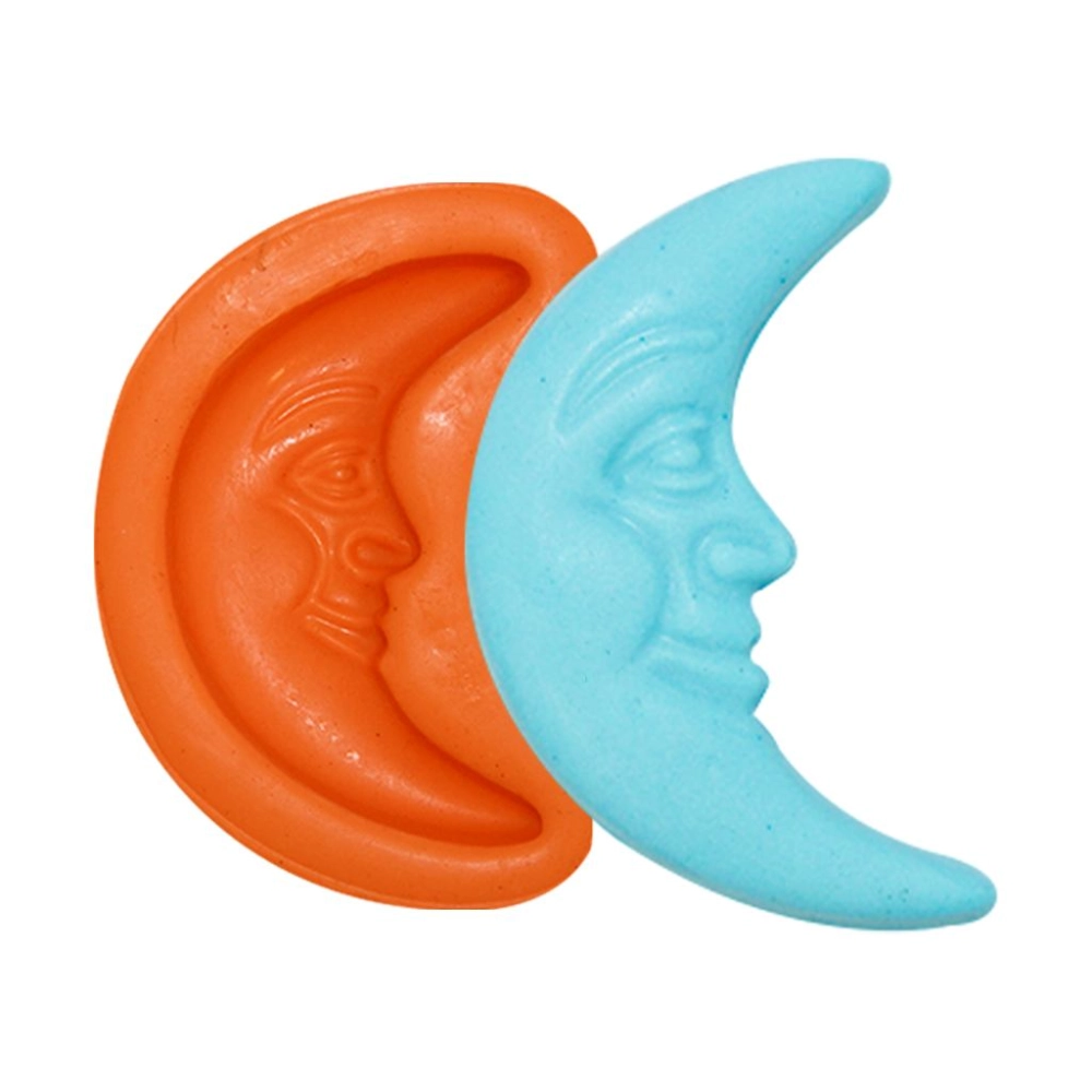 Molde De Silicone Lua