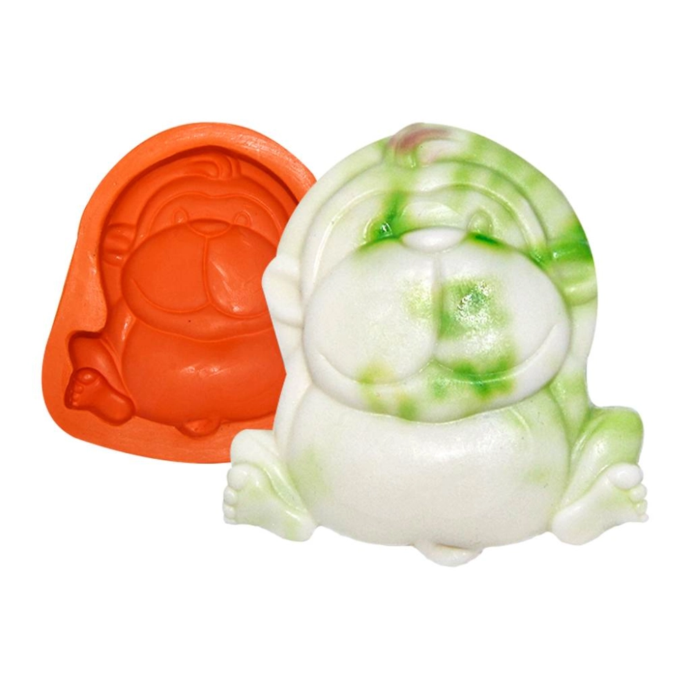 Molde De Silicone Macaquinho