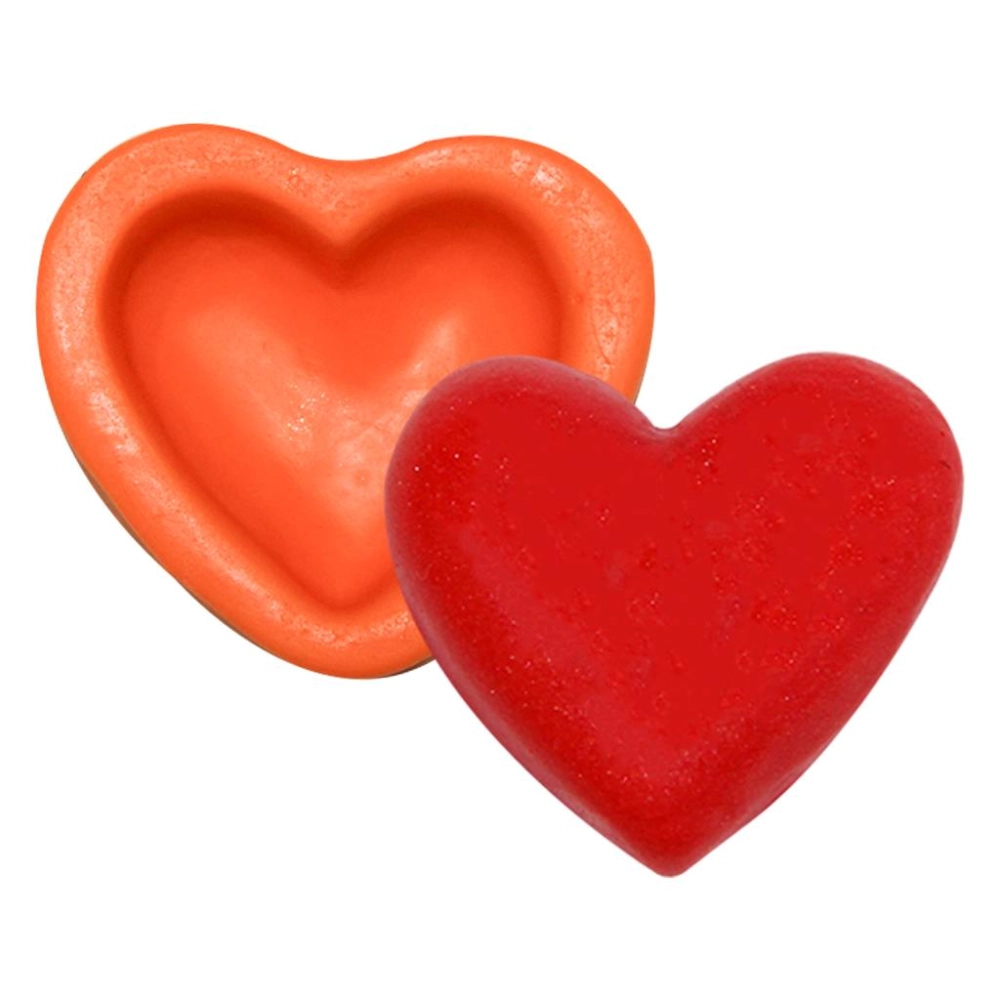 Molde De Silicone Mini Coração Fofo