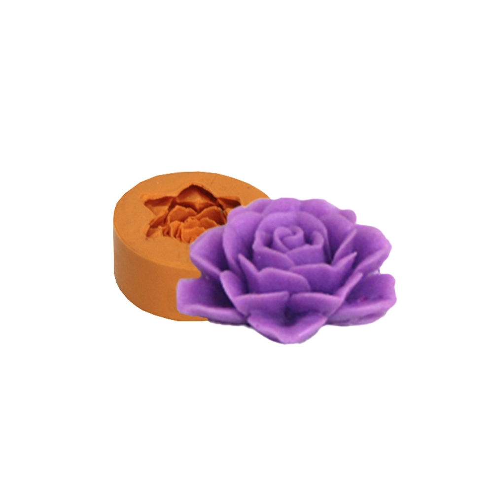 Molde De Silicone Mini Rosa Pétalas