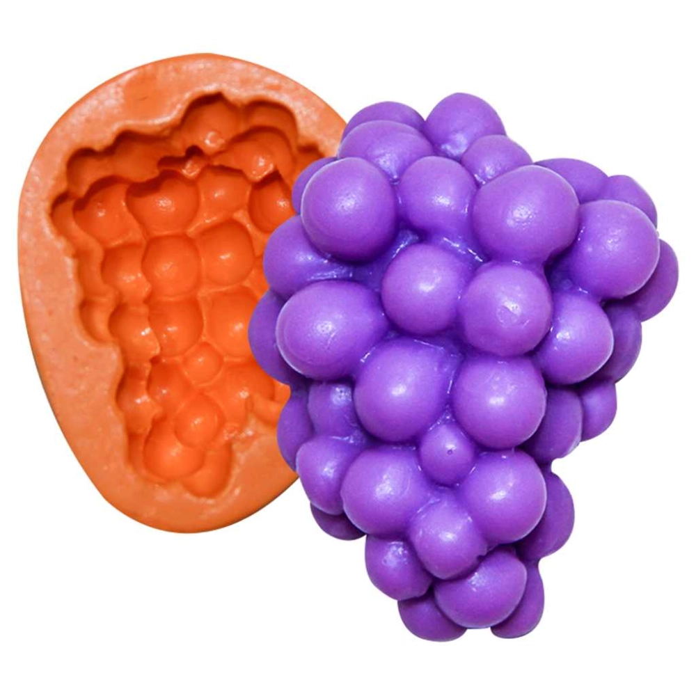 Molde De Silicone Mini Uva