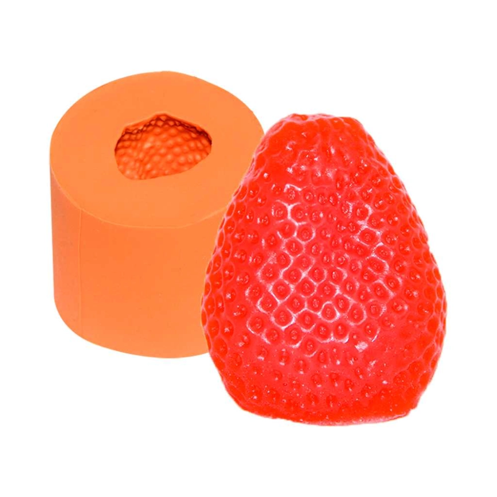 Molde De Silicone Morango G