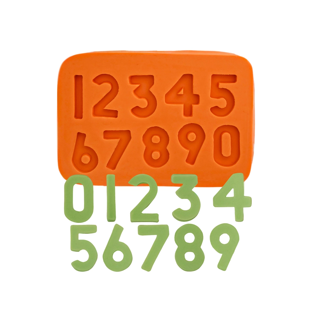 Molde De Silicone Números 0-9