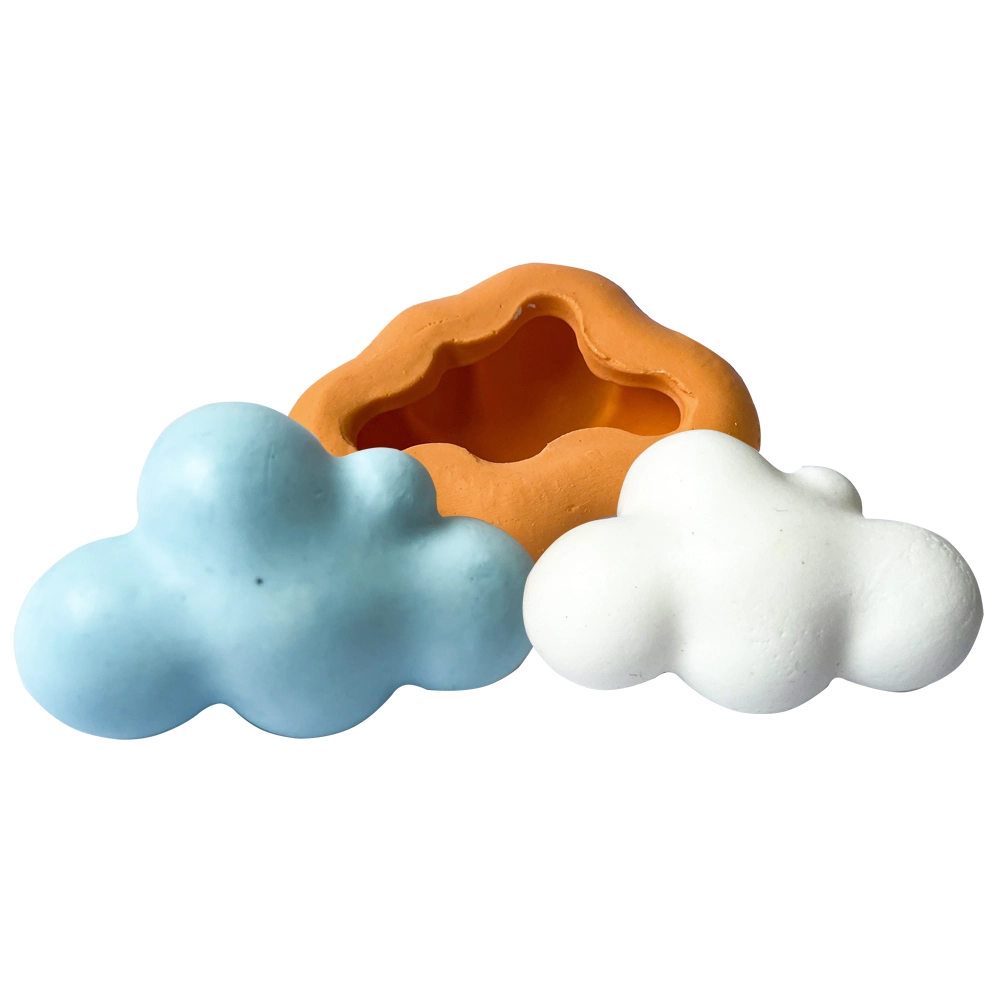 Molde De Silicone Nuvem Fofa